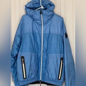 MONCLER GRENOBLE
Cretaz logo-patch hooded coat